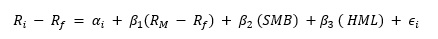Fama-French Equation