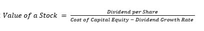 Dividend Discount Model (DDM)